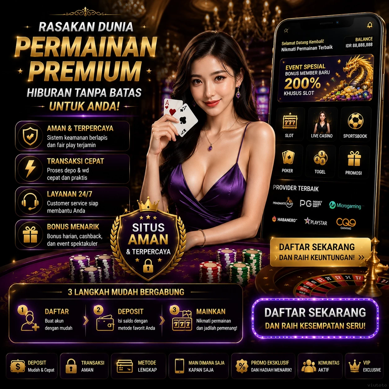viutoto Indonesia - Peningkatan performa dan UI/UX terbaru